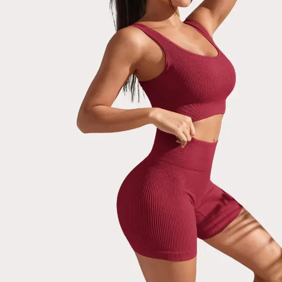 KAVARA Seamless Ribbed Set Kavara Fit