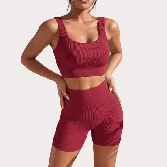 KAVARA Seamless Ribbed Set Kavara Fit