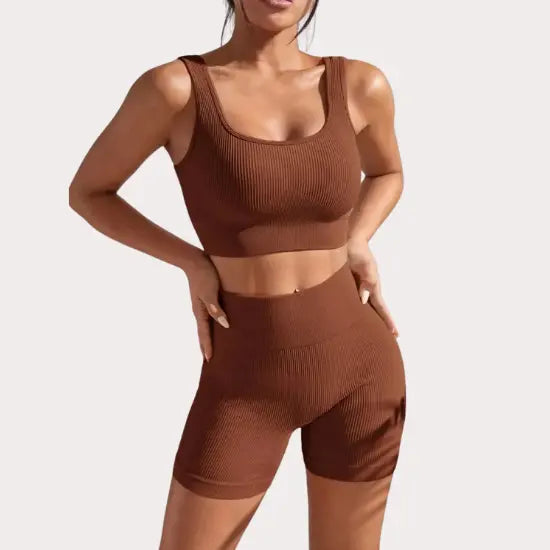 KAVARA Seamless Ribbed Set Kavara Fit