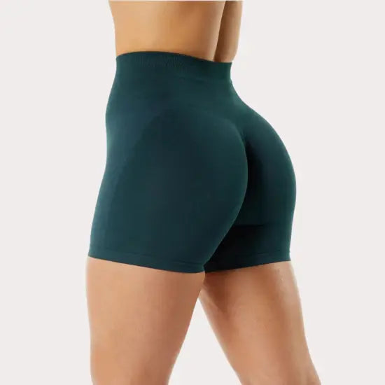 KAVARA High Waist Scrunch Shorts Kavara Fit