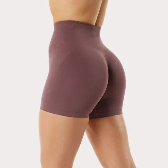 KAVARA High Waist Scrunch Shorts Kavara Fit